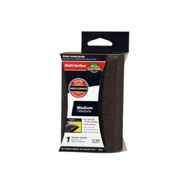 Gator Finishing MED Wedge Sand Sponge 4637GA - main